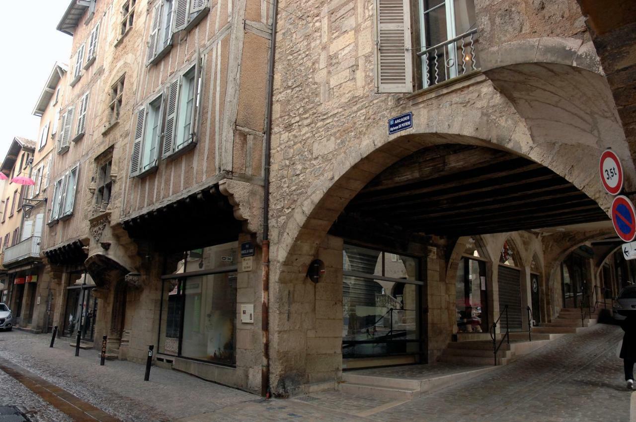 Maison Renaissance Monument Historique XV Eme 1497 Вилфранш-дьо-Руерг Екстериор снимка
